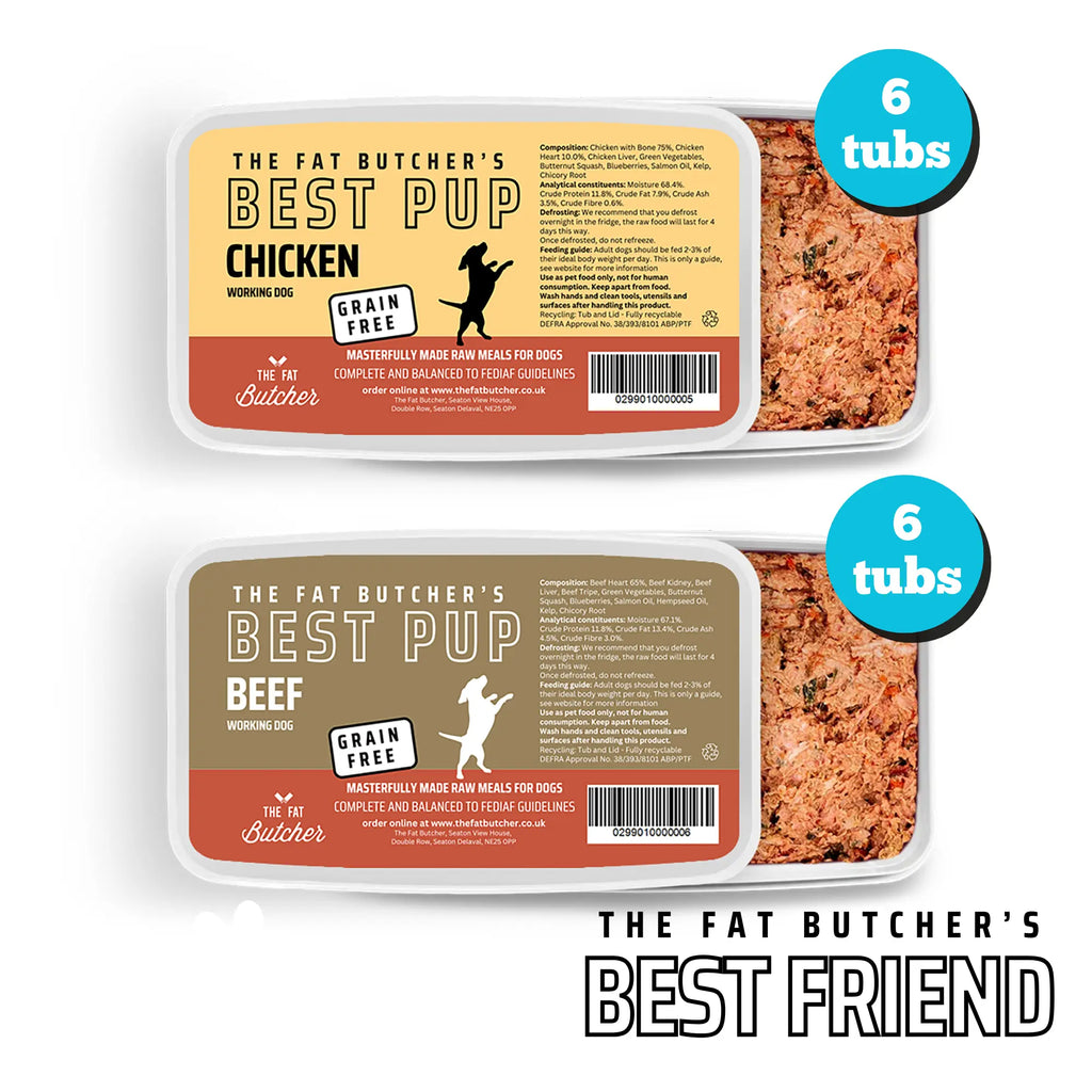 Fat Butcher's Best Friend Dog Food - Choose your Bundle Dog Food