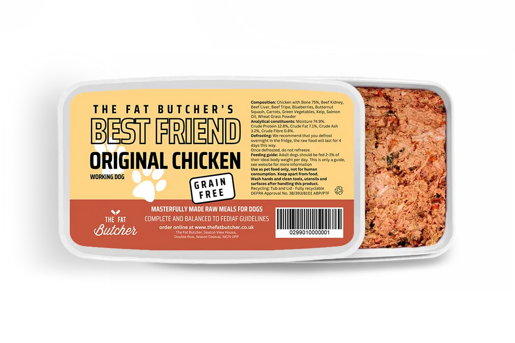 Fat Butcher's Best Friend Dog Food - Original Chicken 500g Dog Food