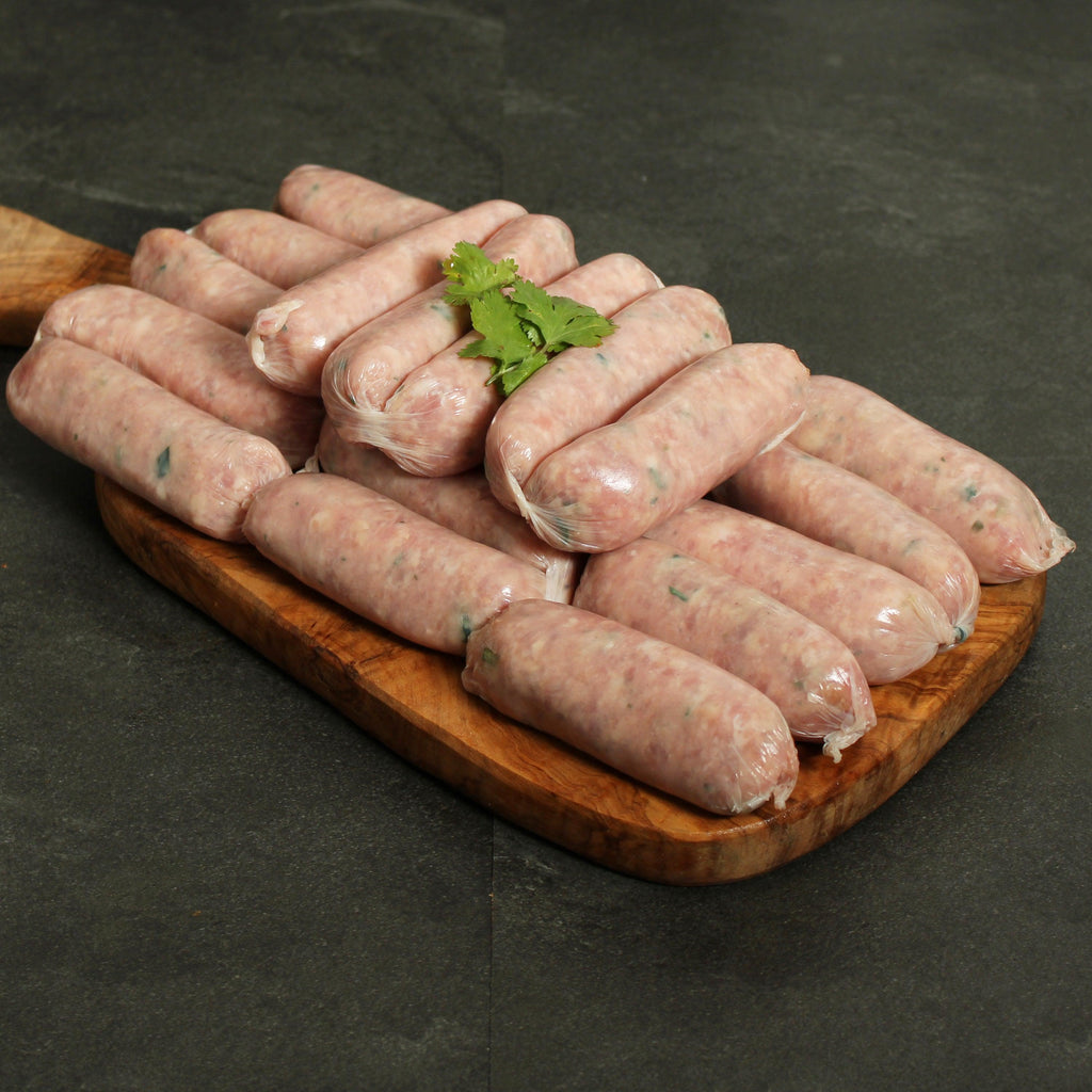 Pork & Leek Sausages-The Fat Butcher